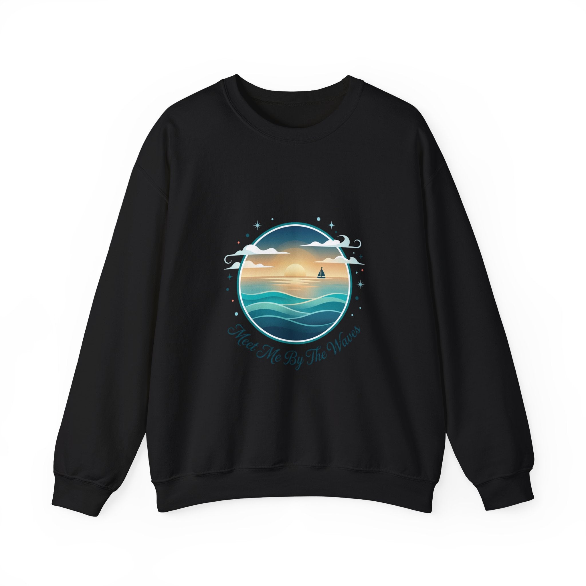 Meet Me By The Waves Sweatshirt | coastal aesthetic, sea breeze
