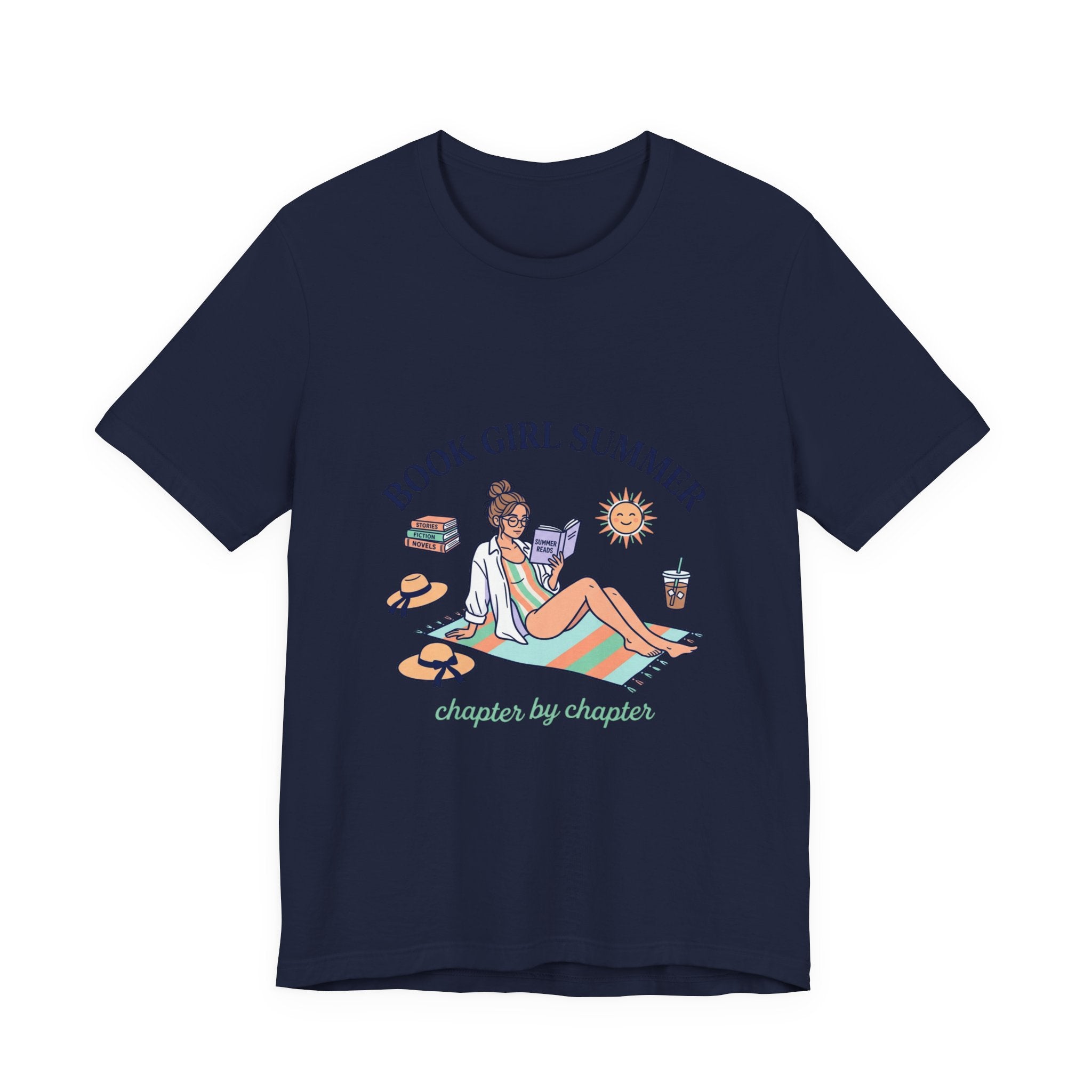 Book Girl Summer Tee | bookish, beach reads, reading aesthetic