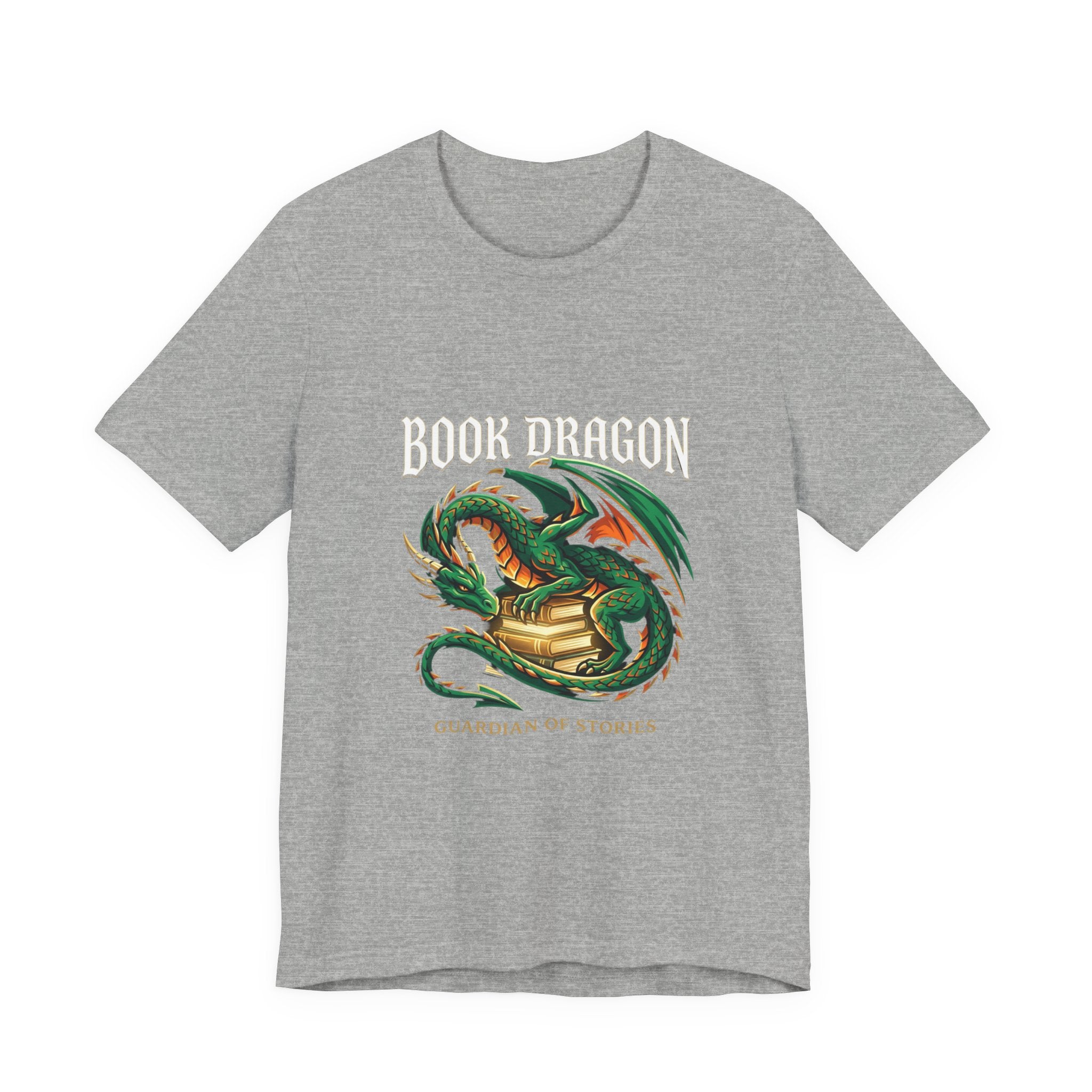 Guardian Dragon book crest T-Shirt | dragon, fantasy art