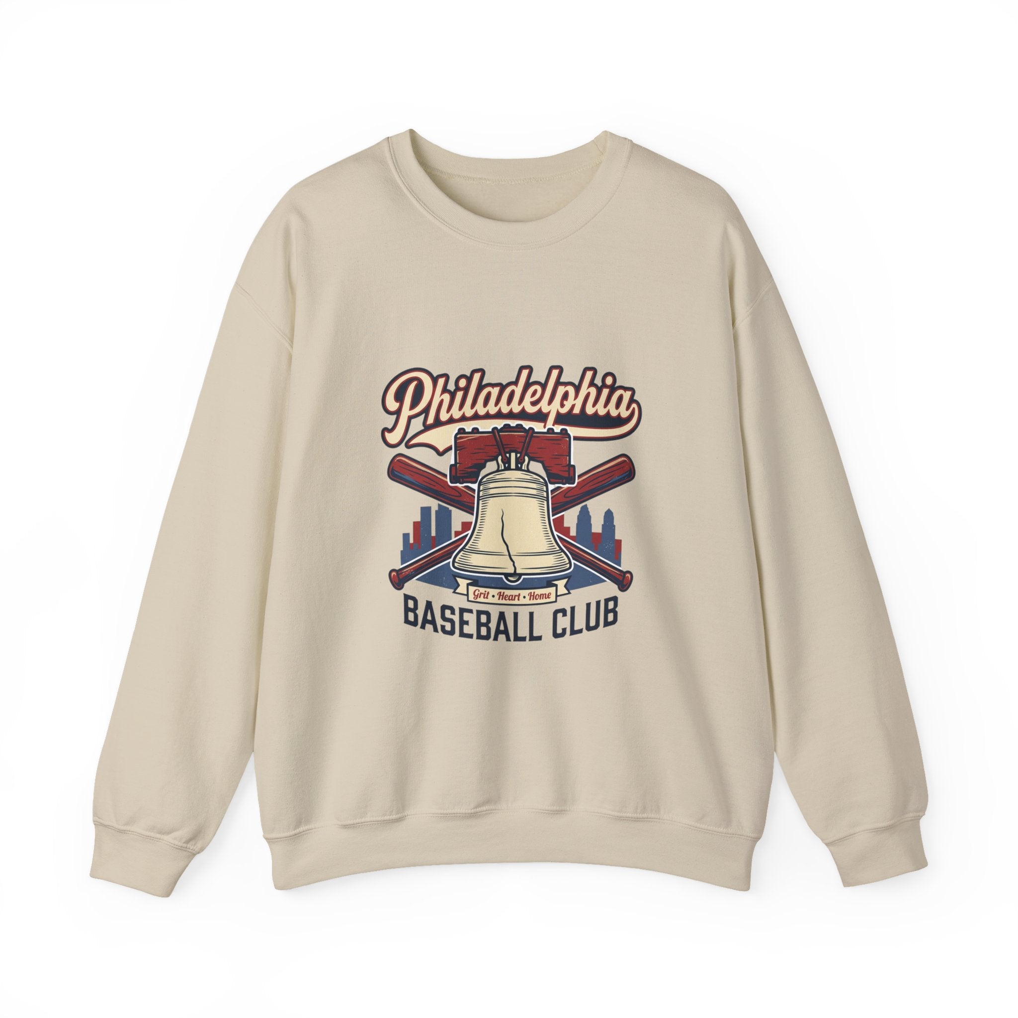 Philadelphia Baseball Club Crewneck Sweatshirt | vintage script, city pride