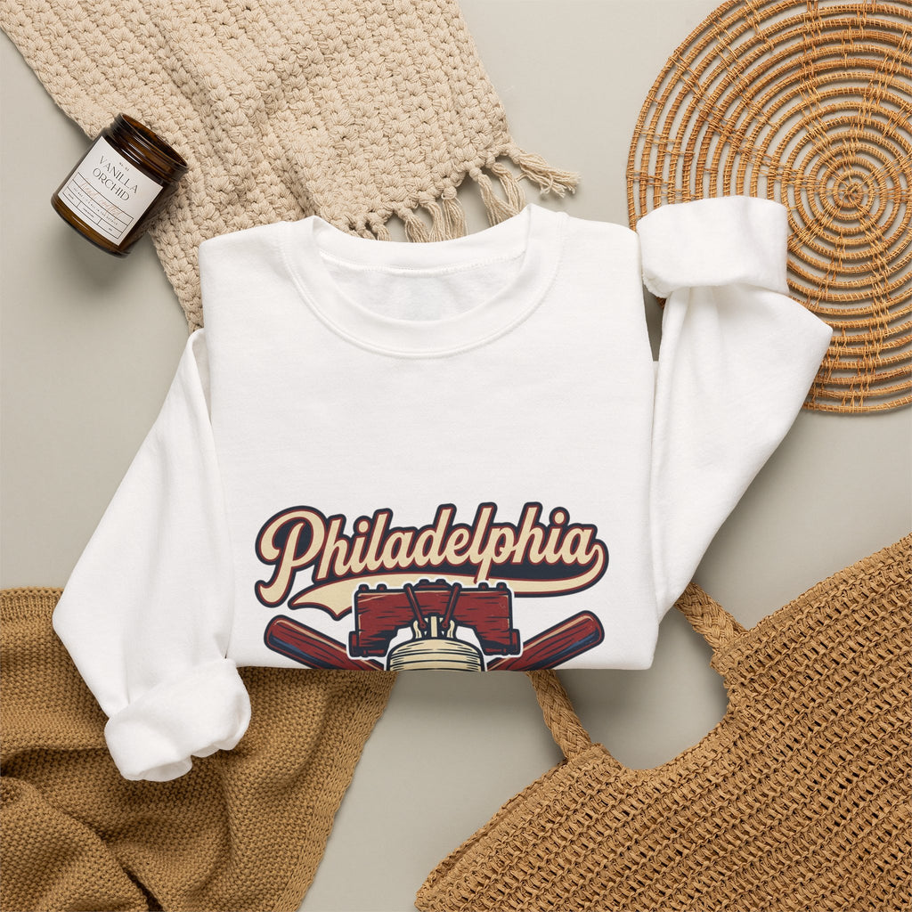 Philadelphia Baseball Club Crewneck Sweatshirt | vintage script, city pride