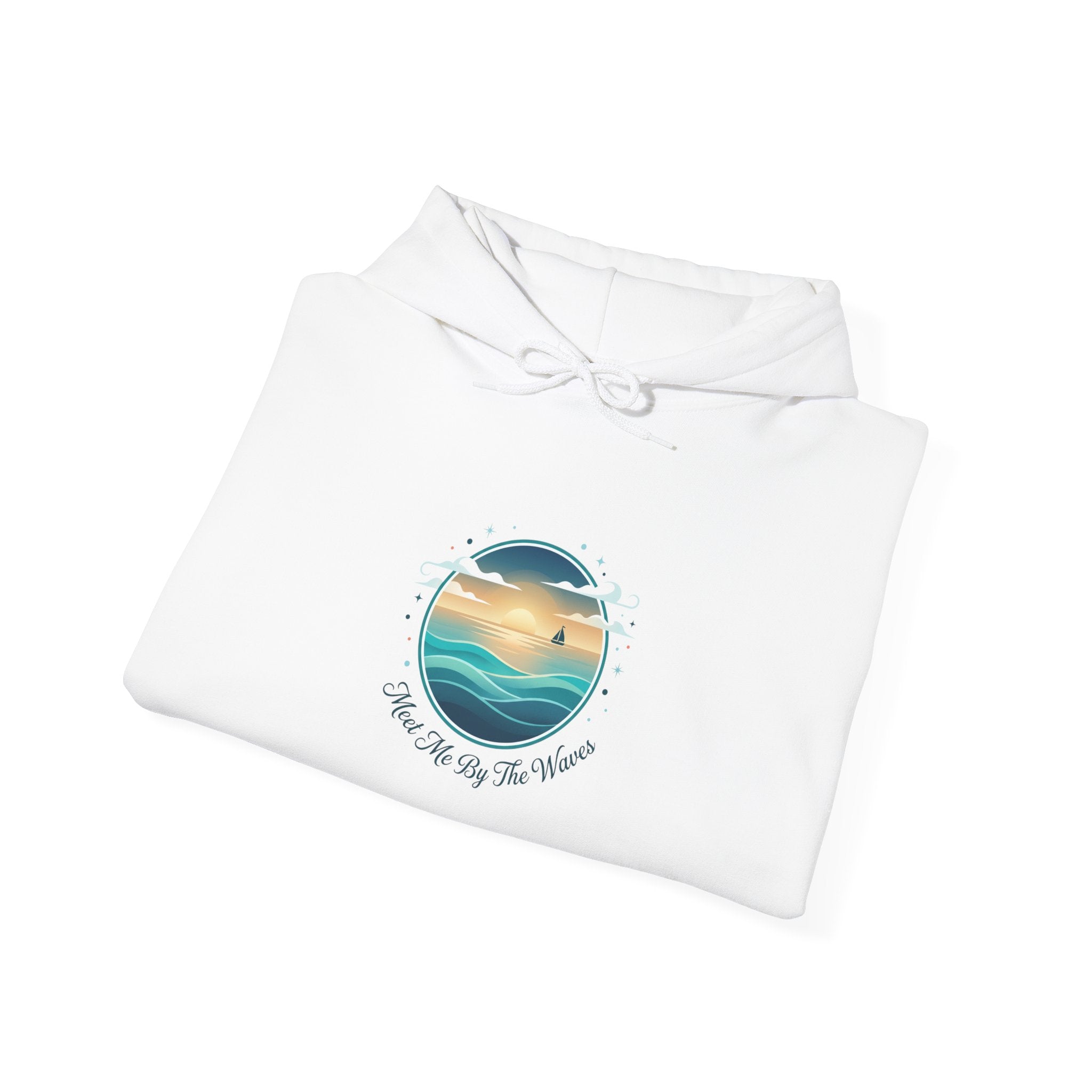 Coastal Sunset Circle Hoodie | coastal aesthetic, sea breeze