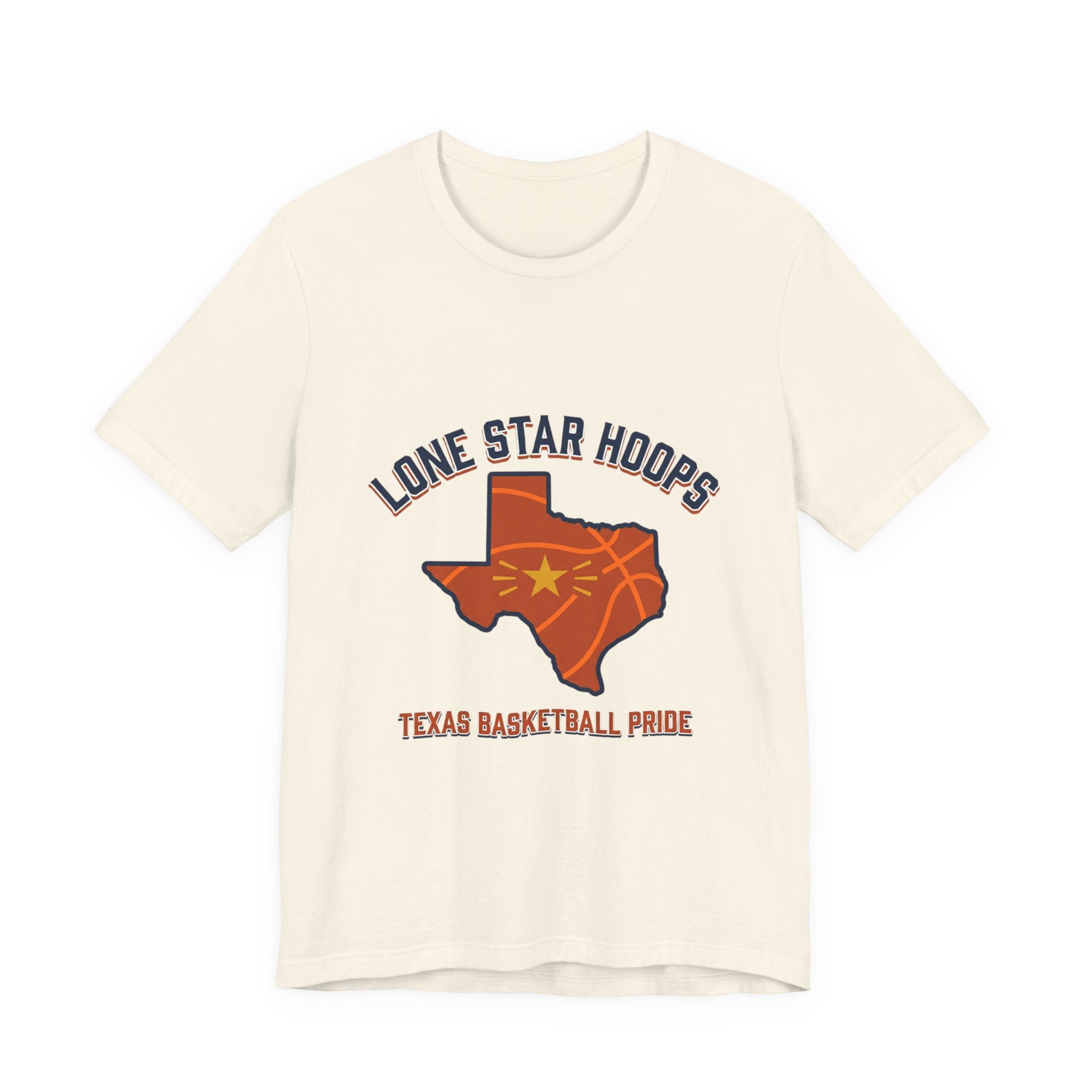Texas Basketball Pride Tee | Lone Star hoops, varsity retro, western basketball