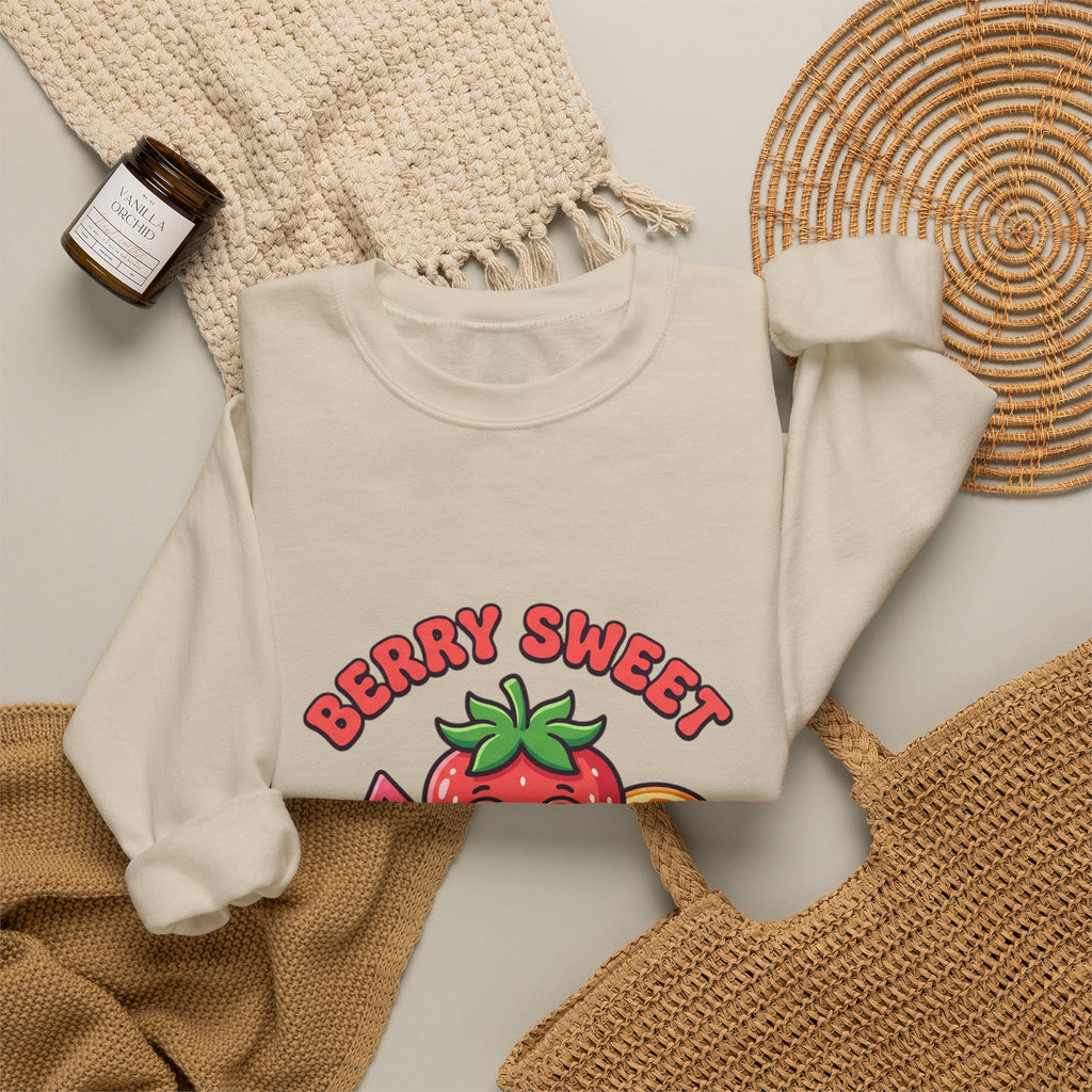 Berry Sweet Summer Sweatshirt | strawberry, citrus, picnic aesthetic
