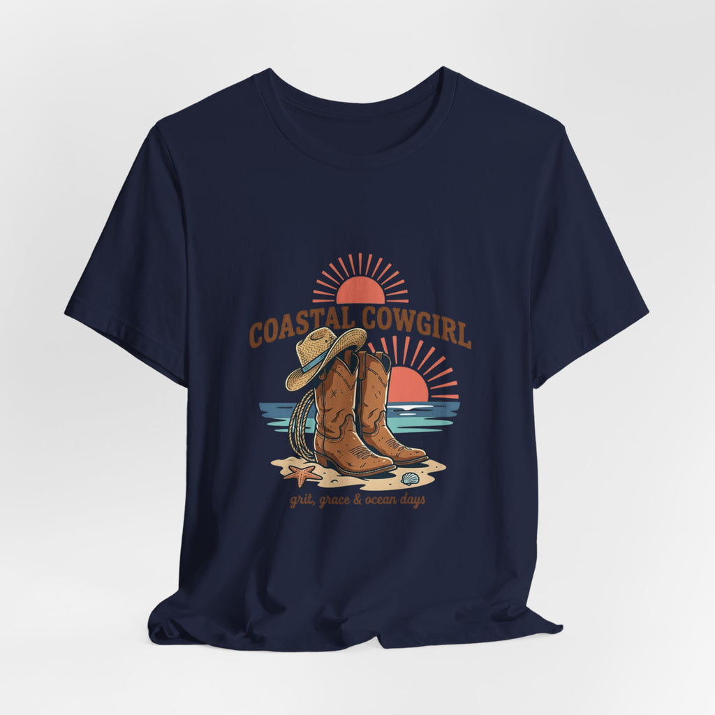 Coastal Cowgirl Boots Tee | western, ranch, vintage