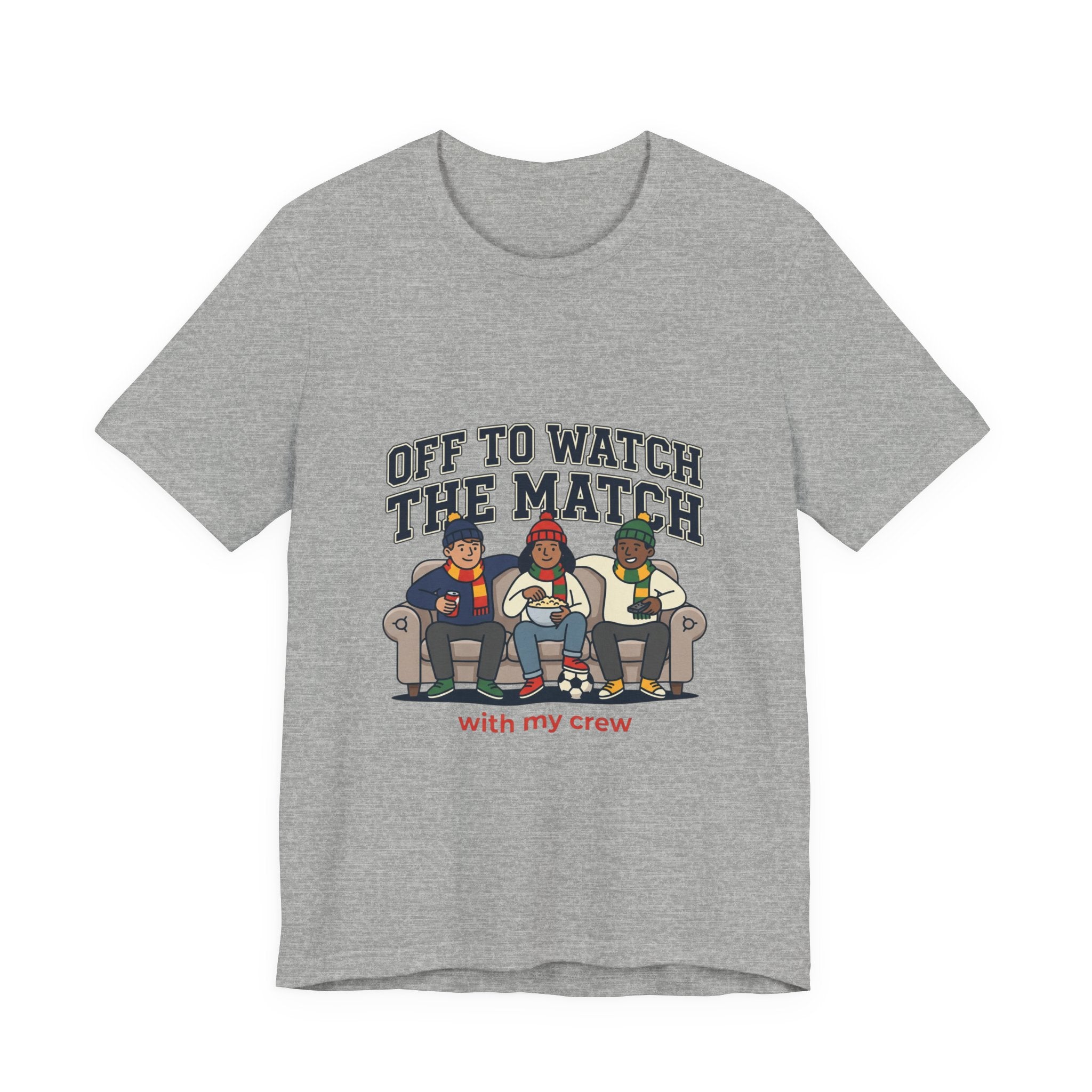 Off to Watch the Match Tee | soccer watch party, match-day outfit
