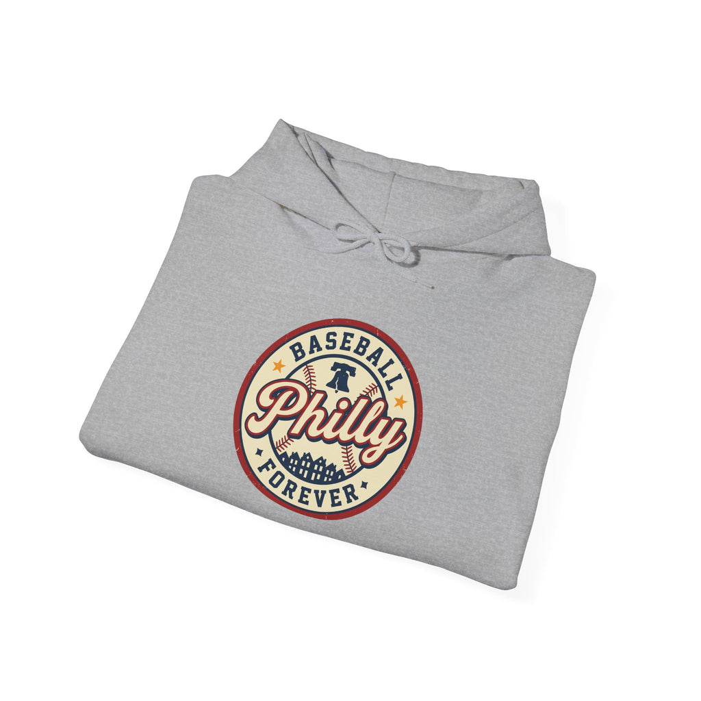 Philly Baseball Vintage Script Hoodie | City Pride, Athletic Retro
