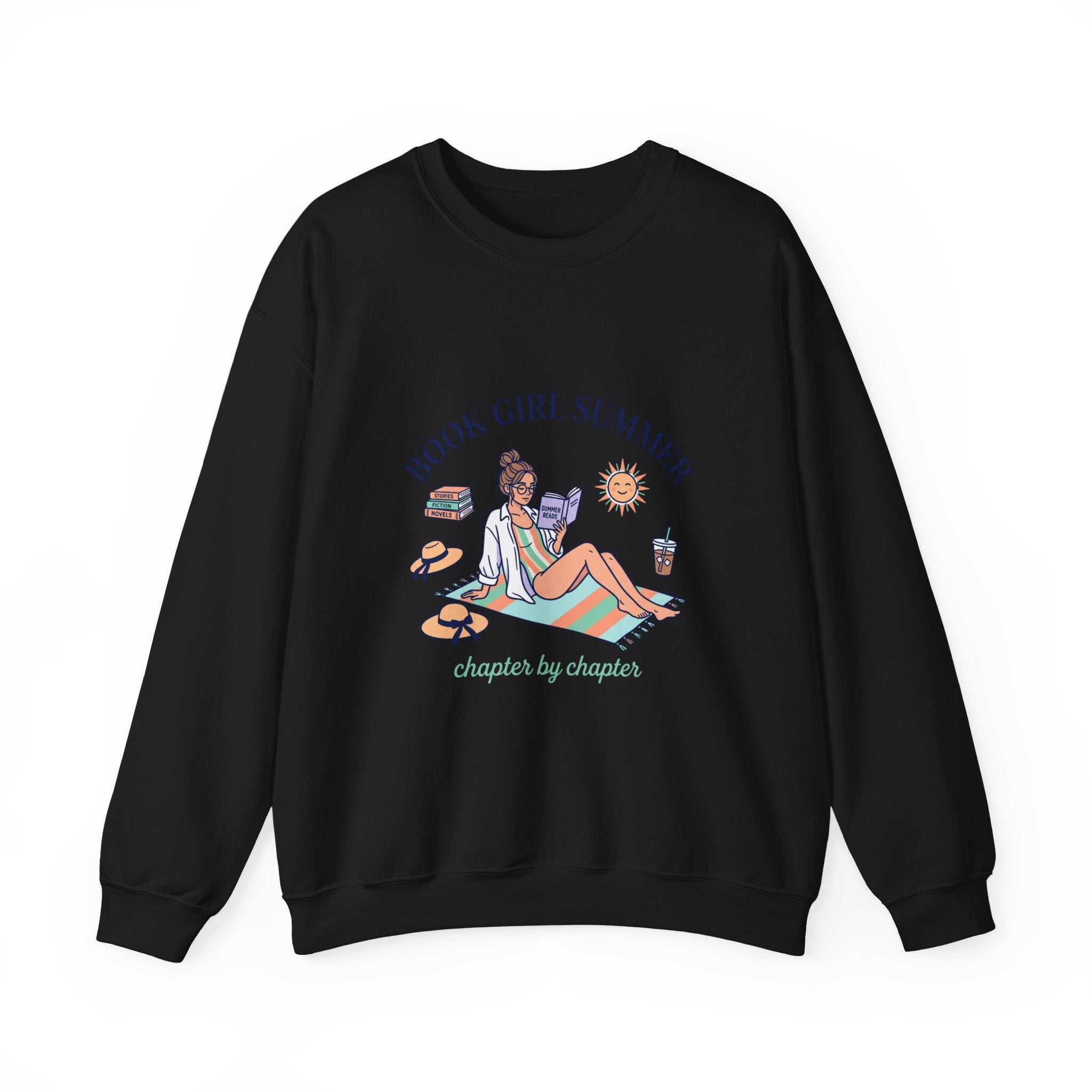 Book Girl Summer Sweatshirt | Bookish, BookTok Reading Aesthetic