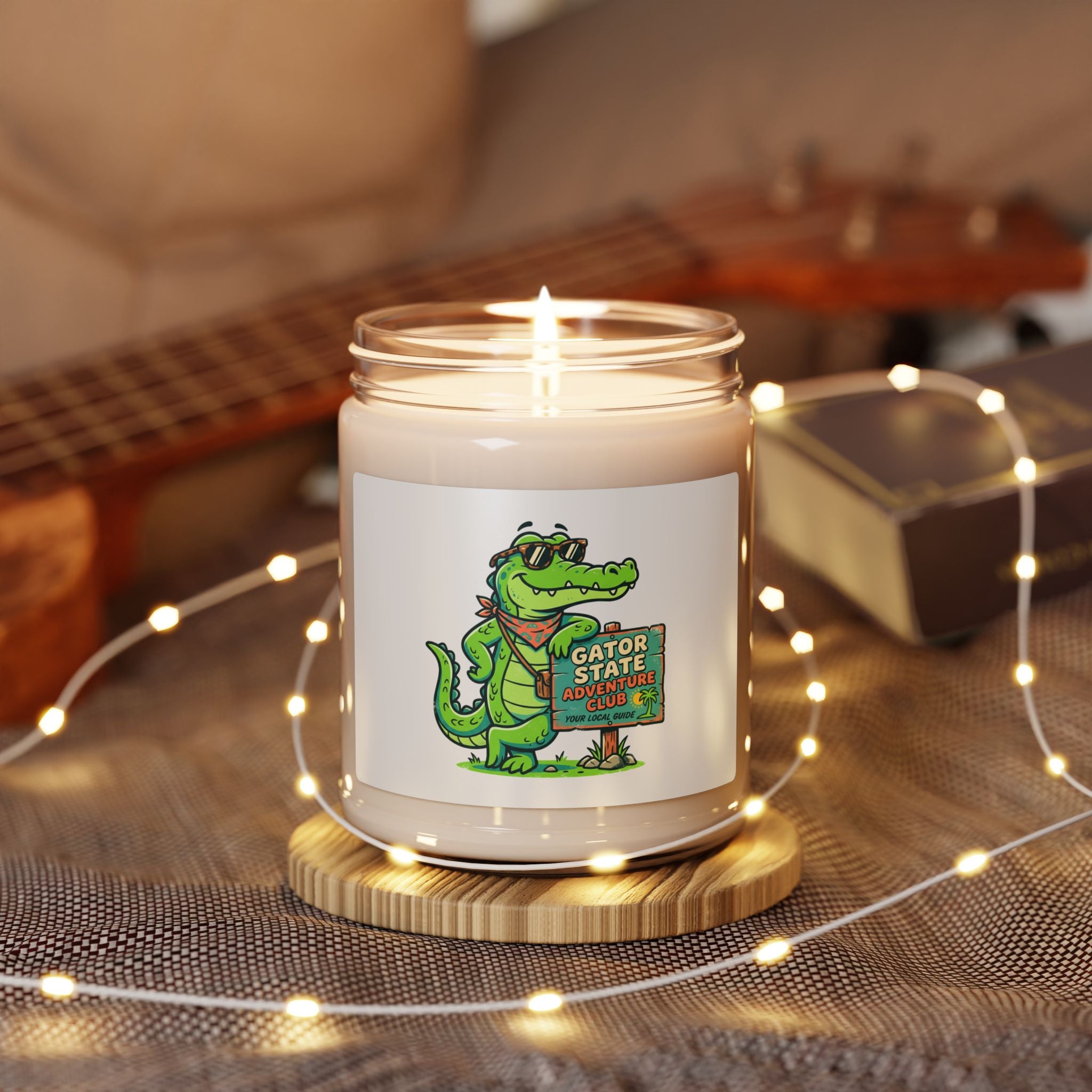 Gator State Adventure Candle, Soy Candle, swamp life, southern humor