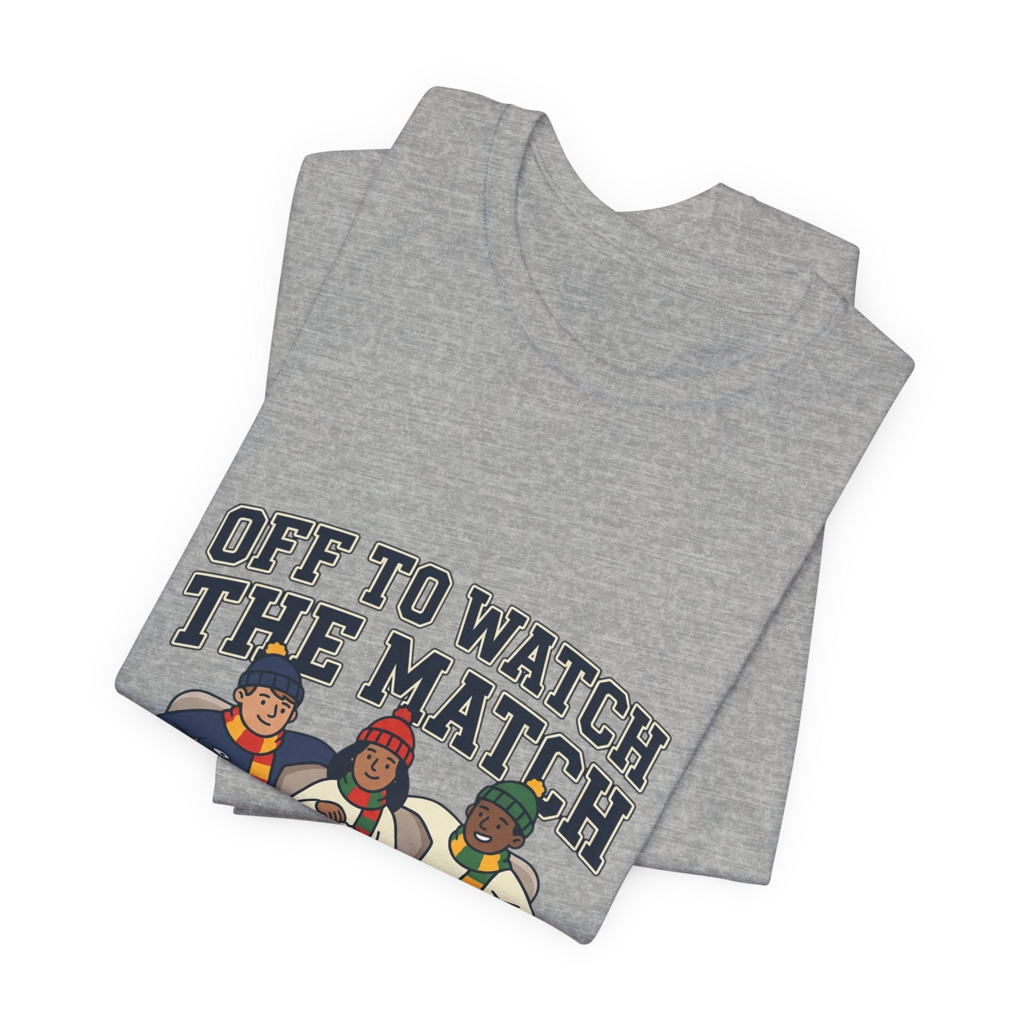 Off to Watch the Match Tee | soccer watch party, match-day outfit