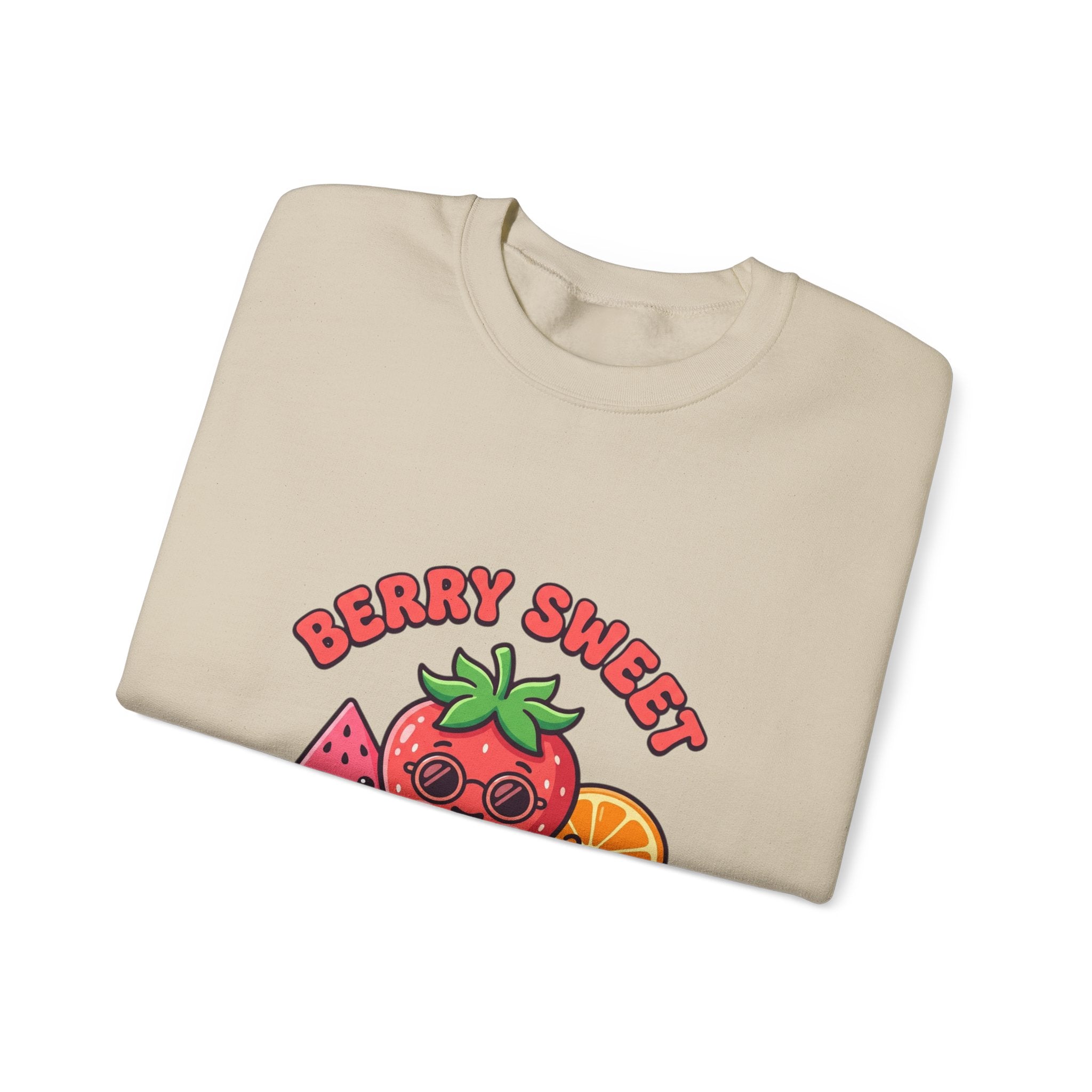 Berry Sweet Summer Sweatshirt | strawberry, citrus, picnic aesthetic