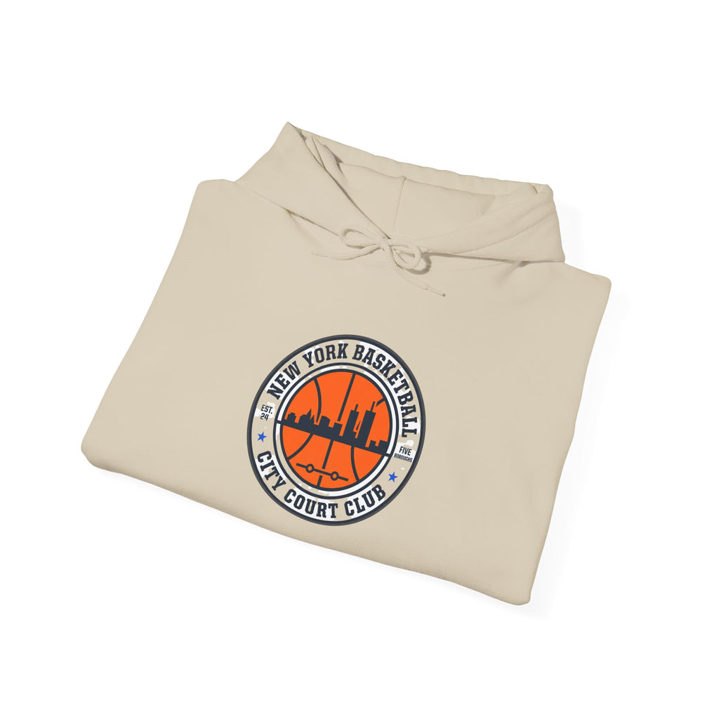 City Basketball Crest Hoodie | varsity, streetwear
