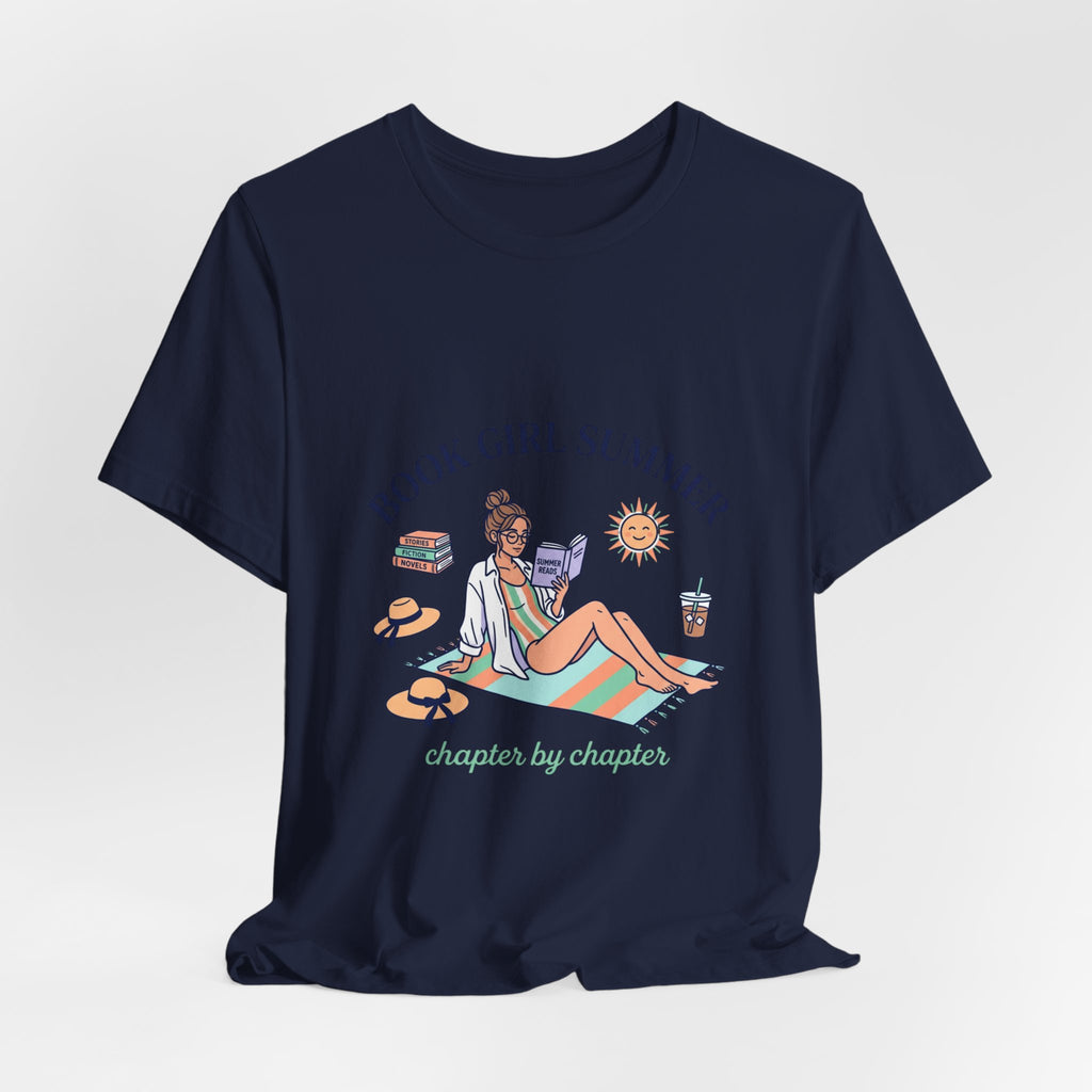 Book Girl Summer Tee | bookish, beach reads, reading aesthetic