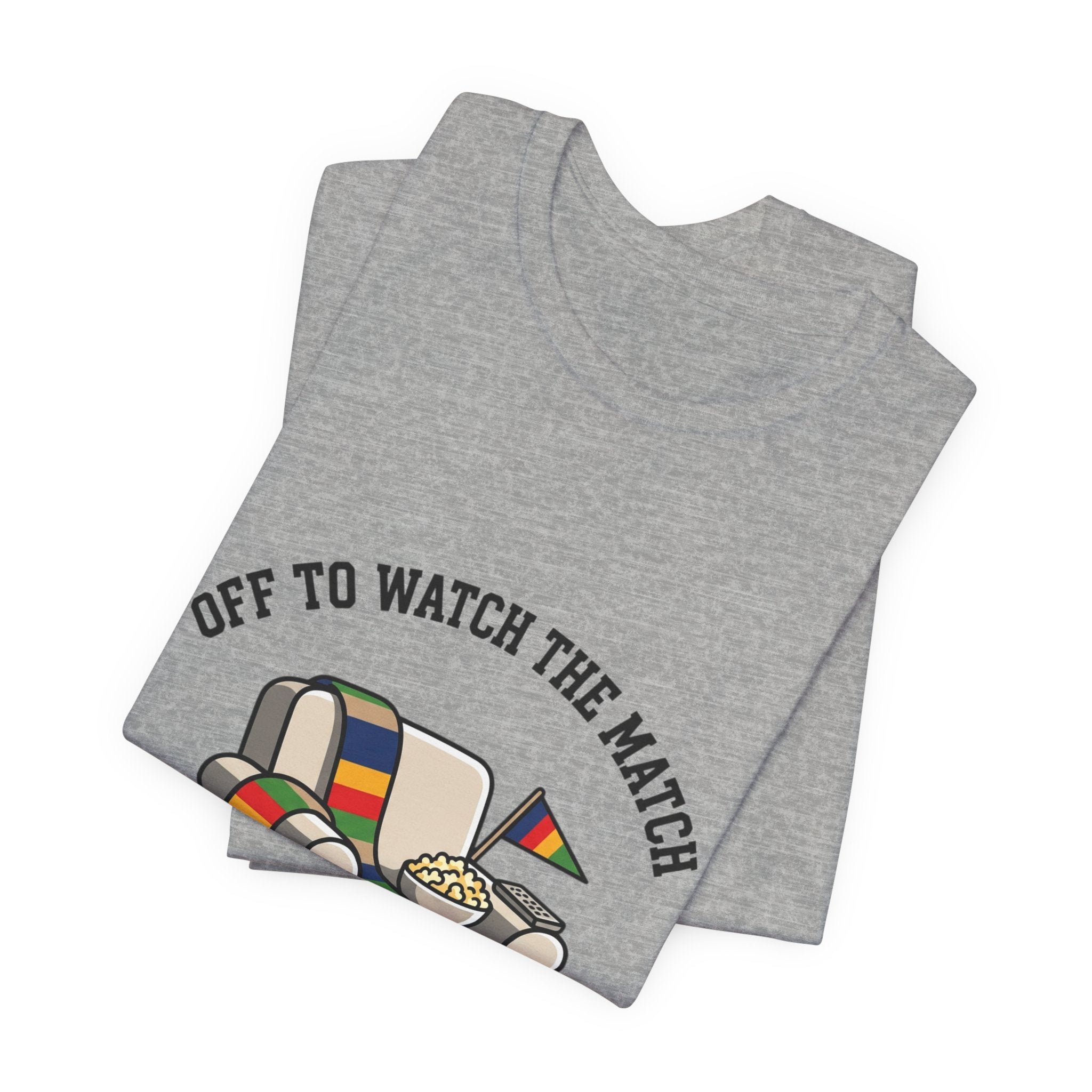 Off to Watch the Match Tee | soccer watch party, match-day outfit