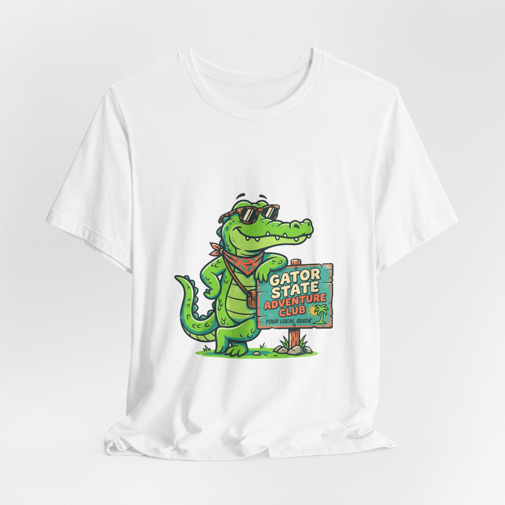 Gator State Adventure Tee | gator pun, lake day summer shirt