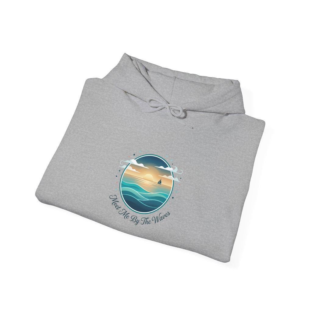 Coastal Sunset Circle Hoodie | coastal aesthetic, sea breeze