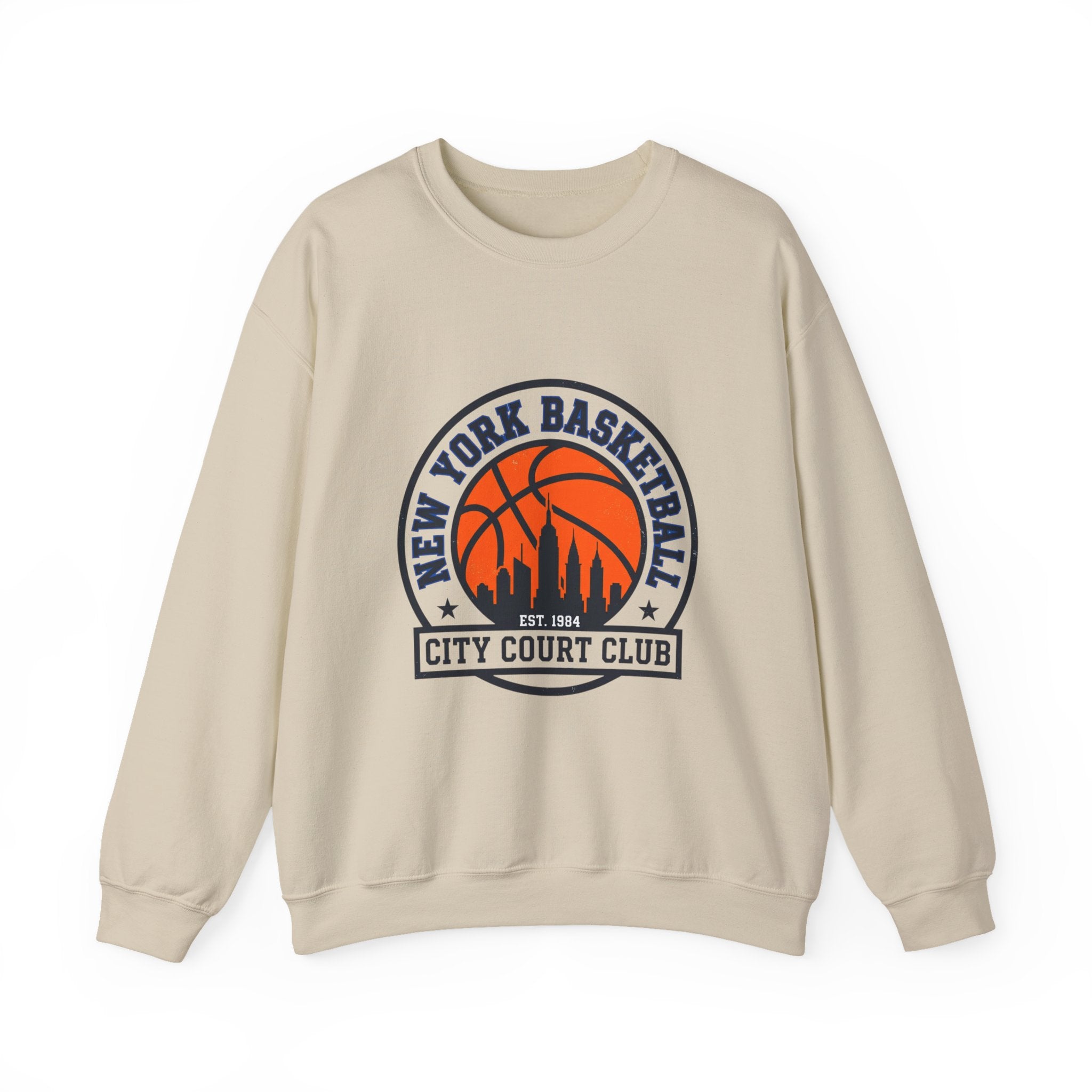 New York Basketball Crest Sweatshirt | city basketball, varsity