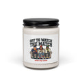 Off to Watch the Match Soy Candle | soccer watch party, cozy fan decor