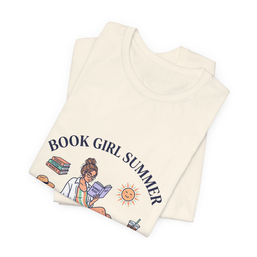 Book Girl Summer Tee | bookish, beach reads, reading aesthetic