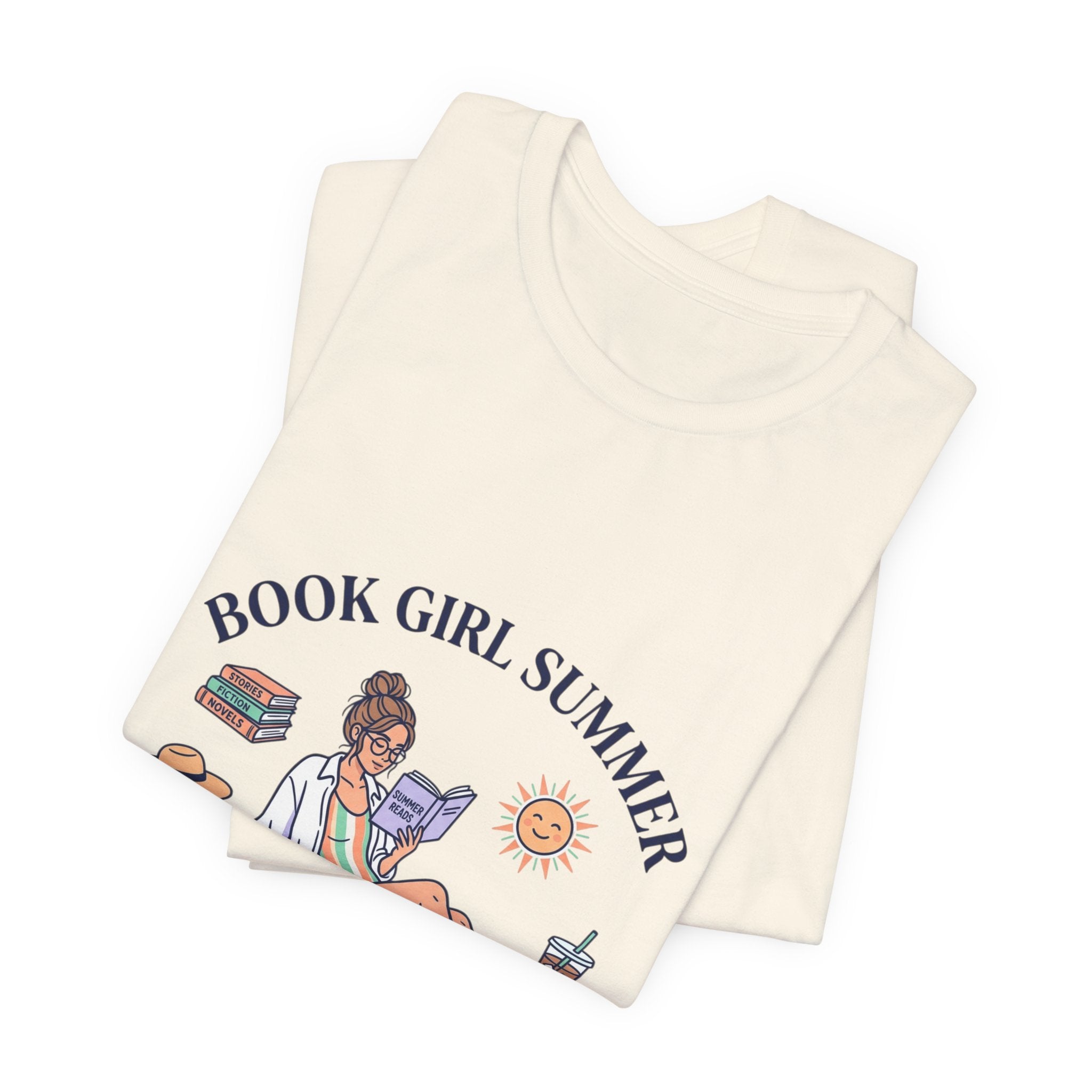 Book Girl Summer Tee | bookish, beach reads, reading aesthetic