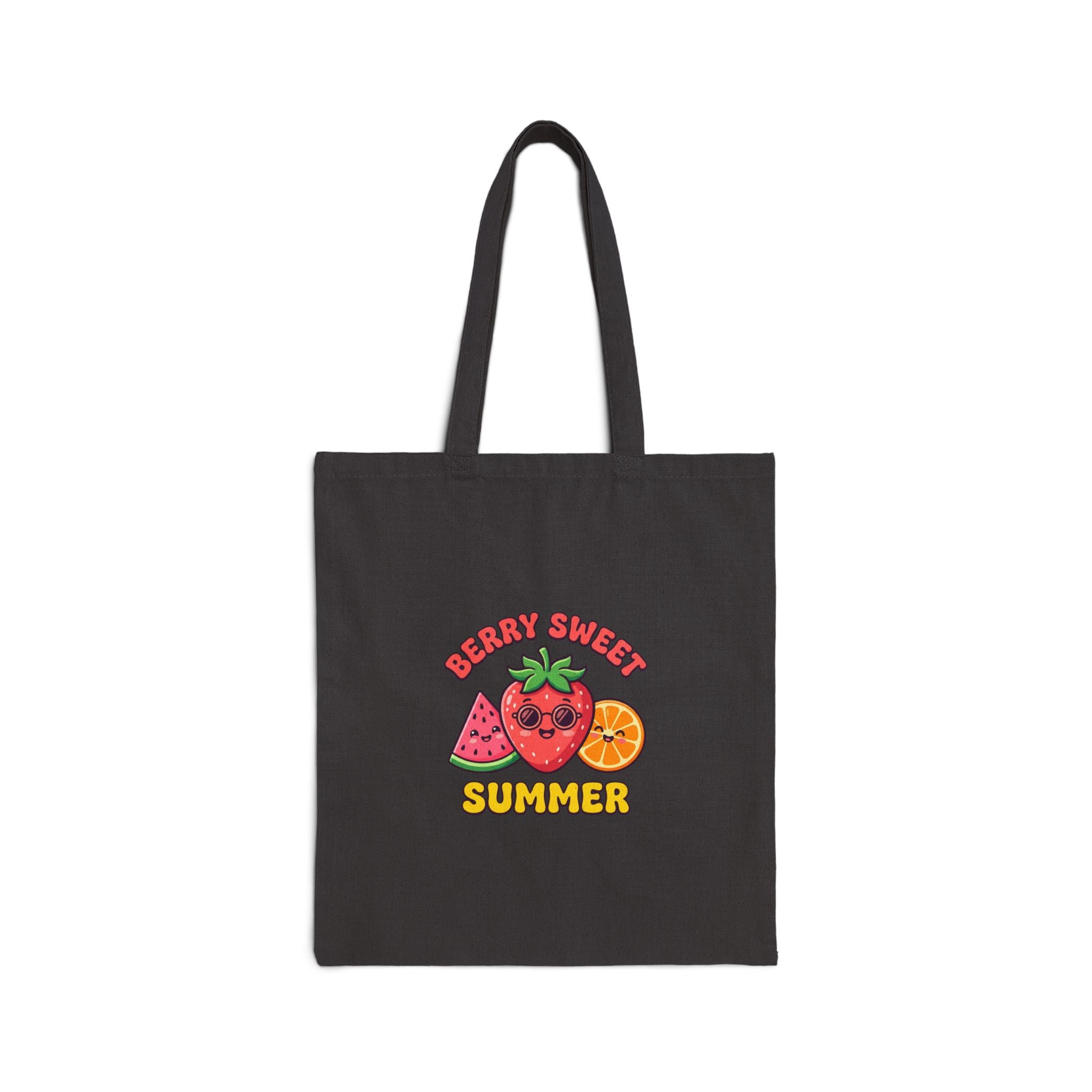 Berry Sweet Summer Tote | strawberry, citrus farmers market cottagecore