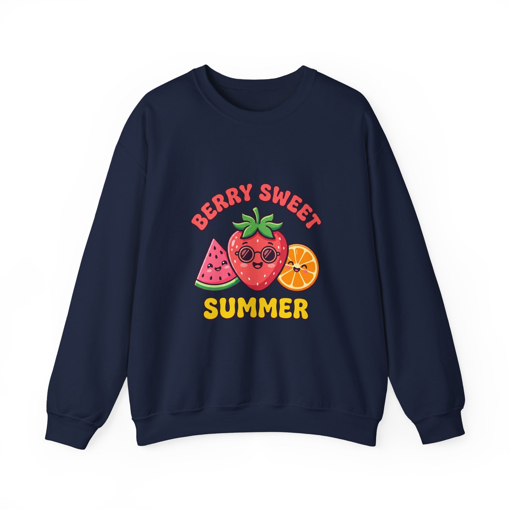 Berry Sweet Summer Sweatshirt | strawberry, citrus, picnic aesthetic