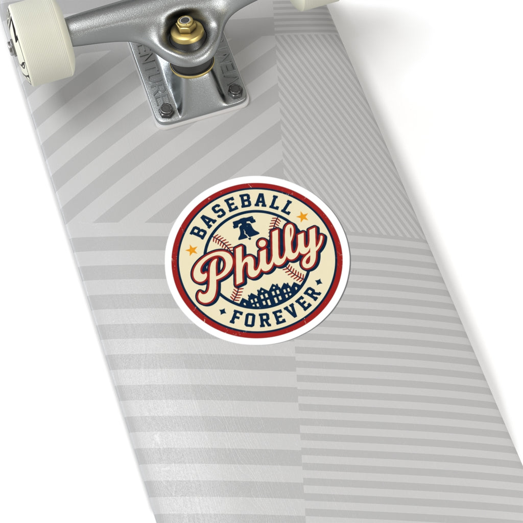 Philly Baseball Vintage Script Sticker | city pride, athletic
