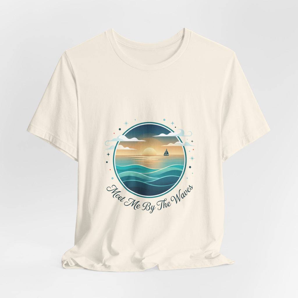 Meet Me By The Waves T-Shirt | coastal aesthetic, sea breeze