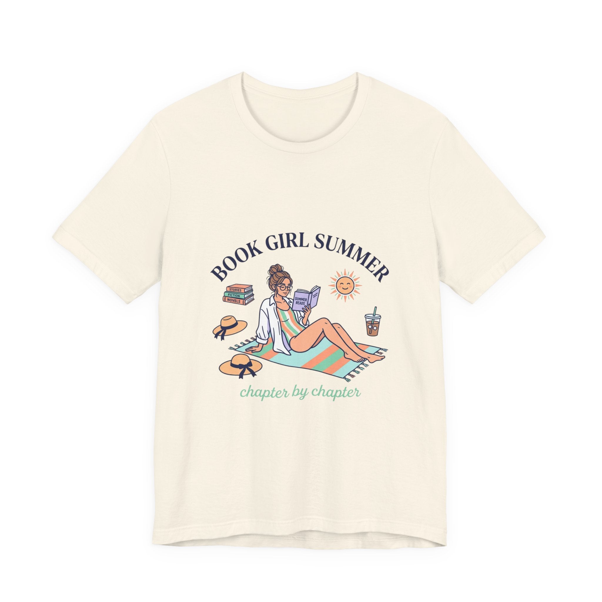 Book Girl Summer Tee | bookish, beach reads, reading aesthetic