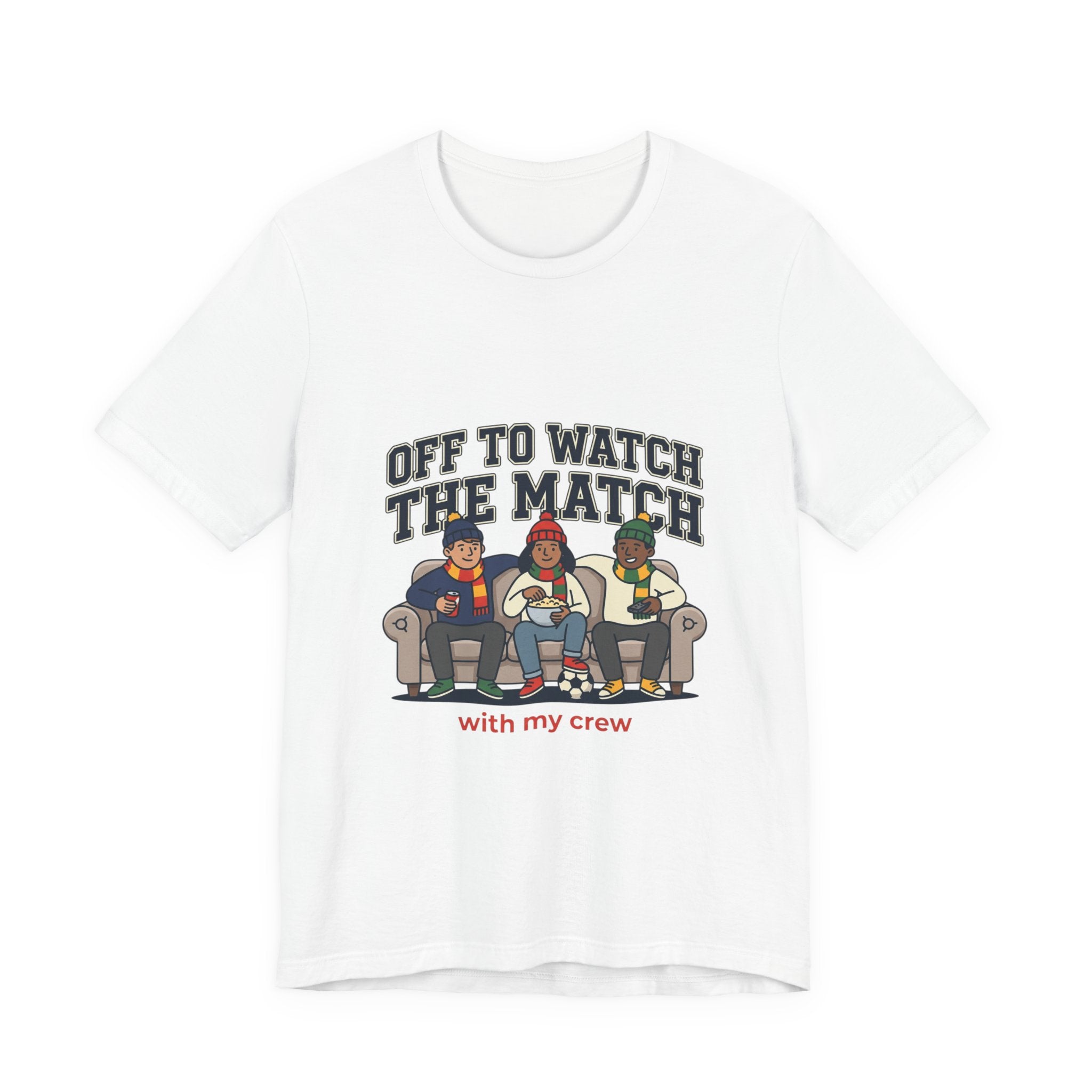 Off to Watch the Match Tee | soccer watch party, match-day outfit