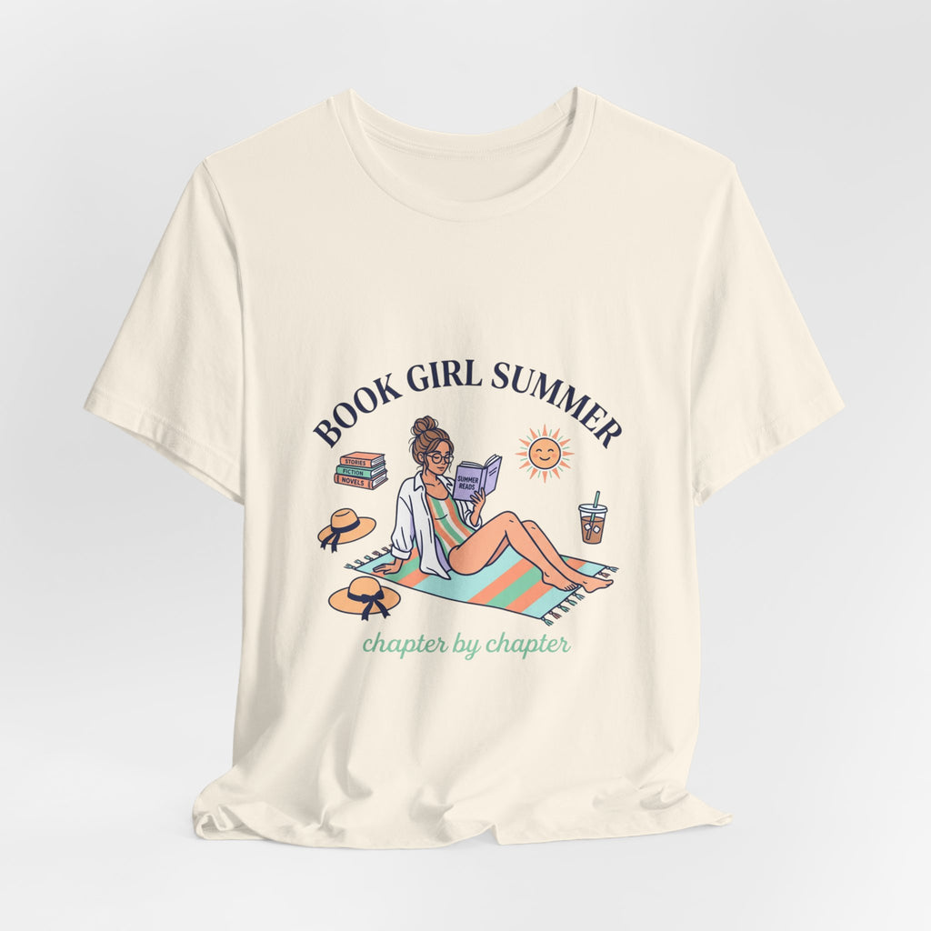 Book Girl Summer Tee | bookish, beach reads, reading aesthetic