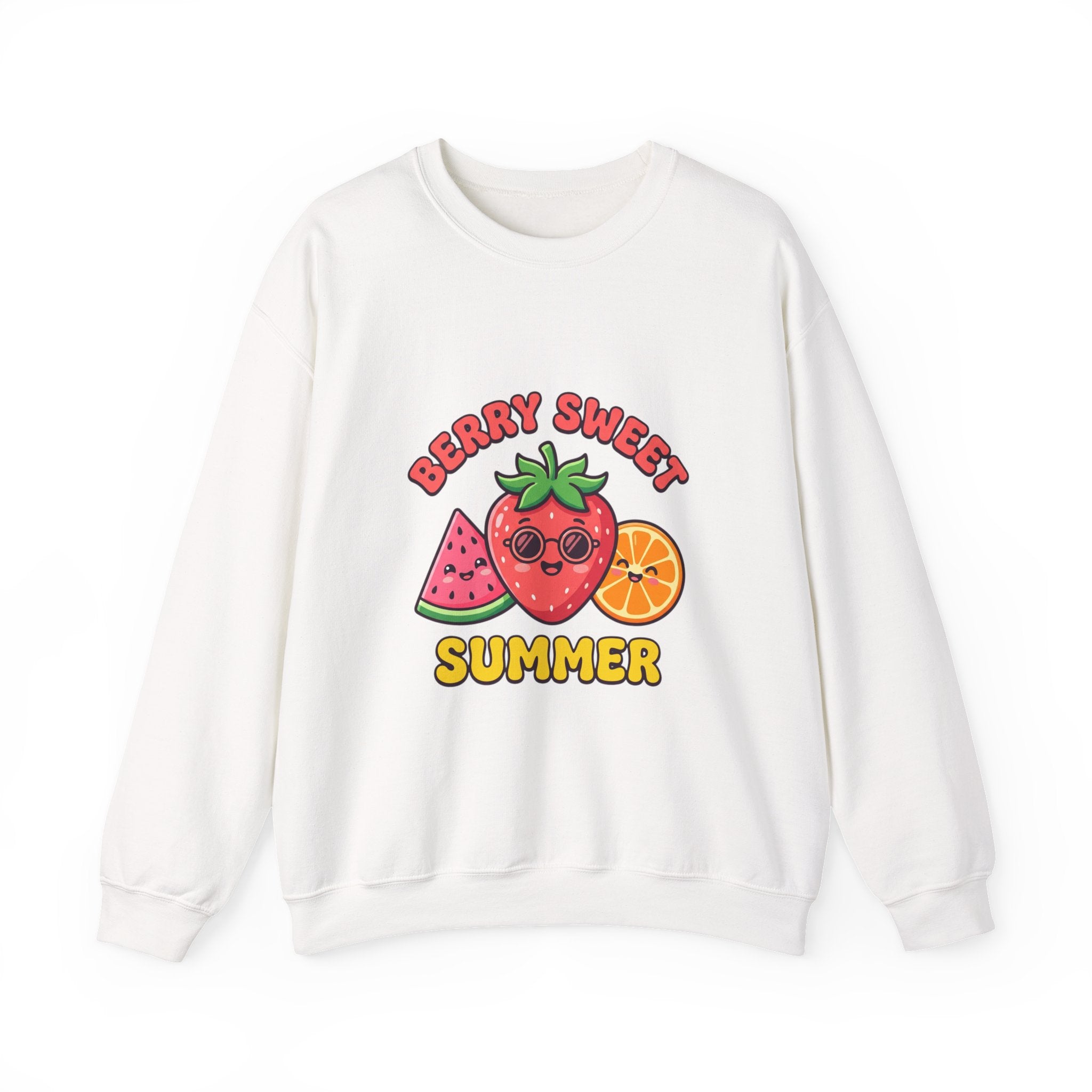 Berry Sweet Summer Sweatshirt | strawberry, citrus, picnic aesthetic