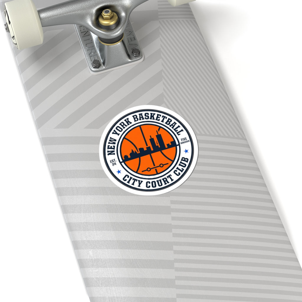 City Court Club Basketball Sticker | varsity, streetwear