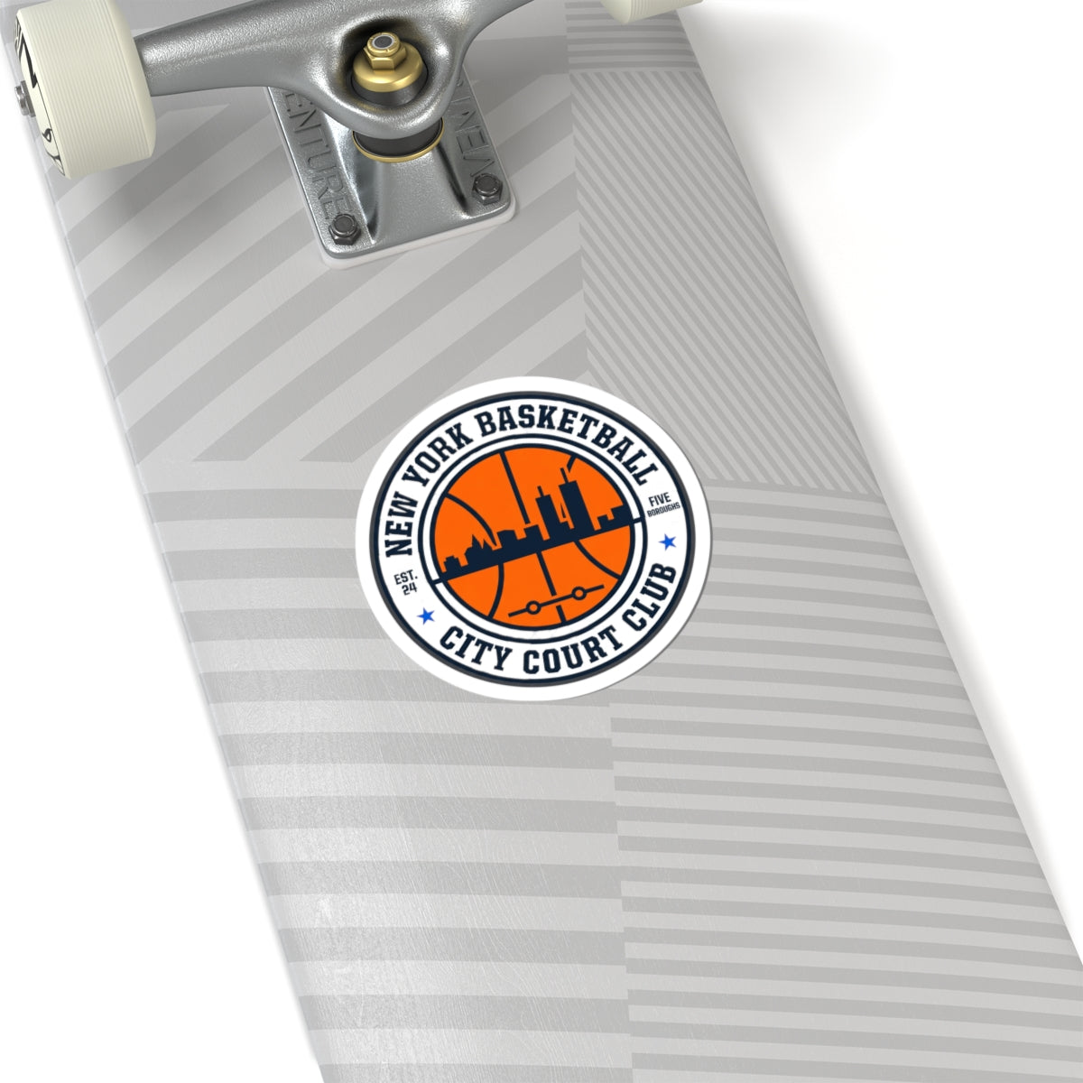 City Court Club Basketball Sticker | varsity, streetwear