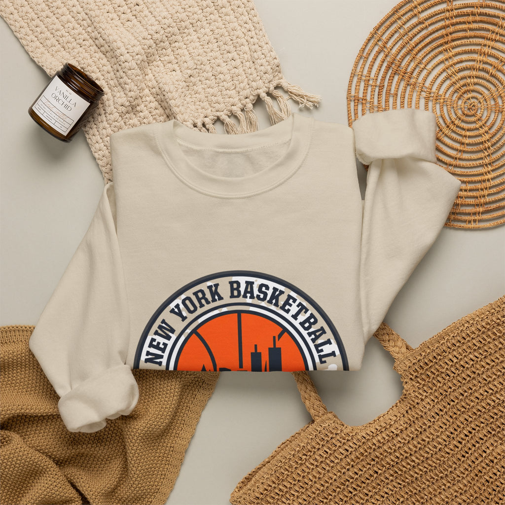 New York Basketball City Court Club Crewneck, varsity, streetwear