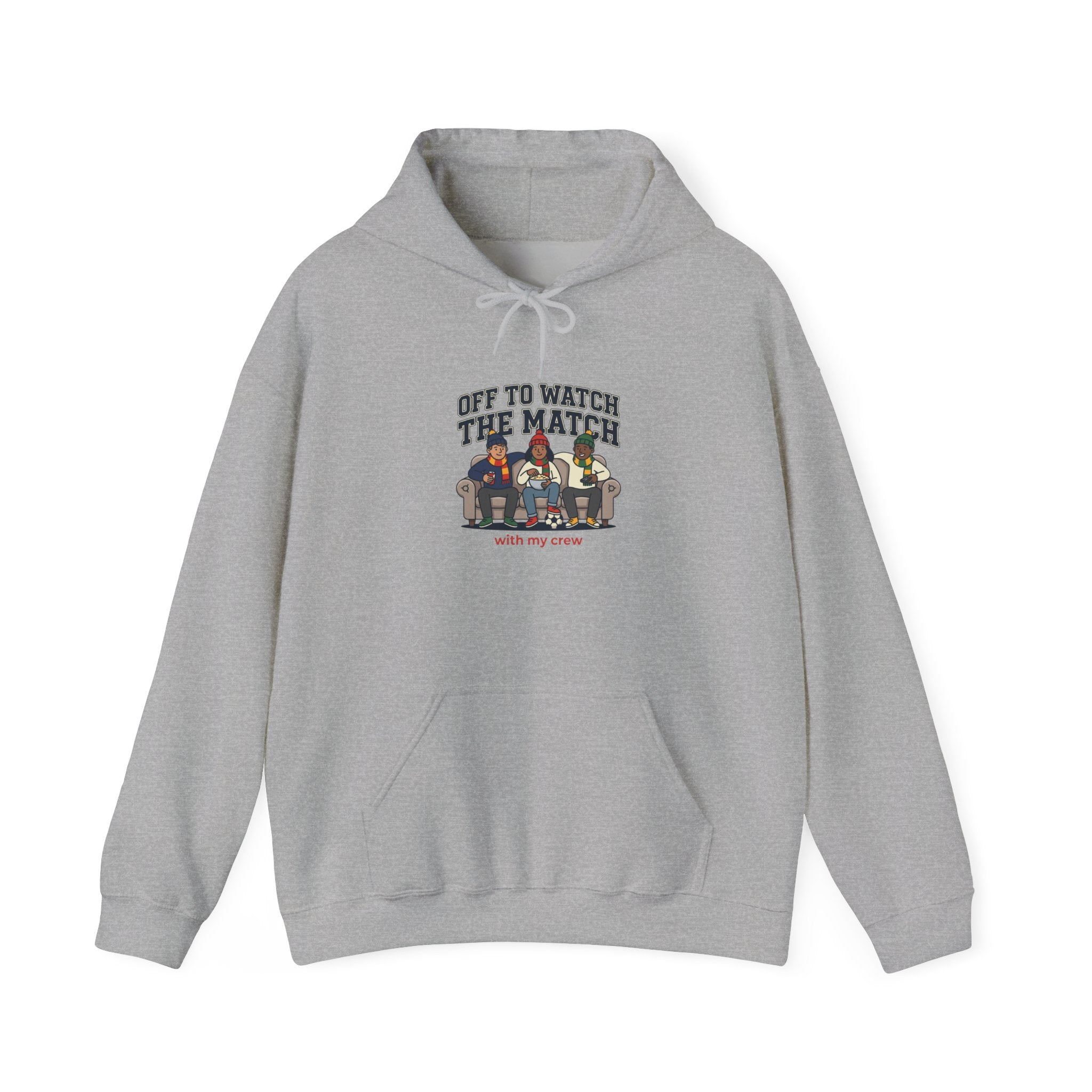 Off to Watch the Match Hoodie | soccer watch party, cozy hoodie