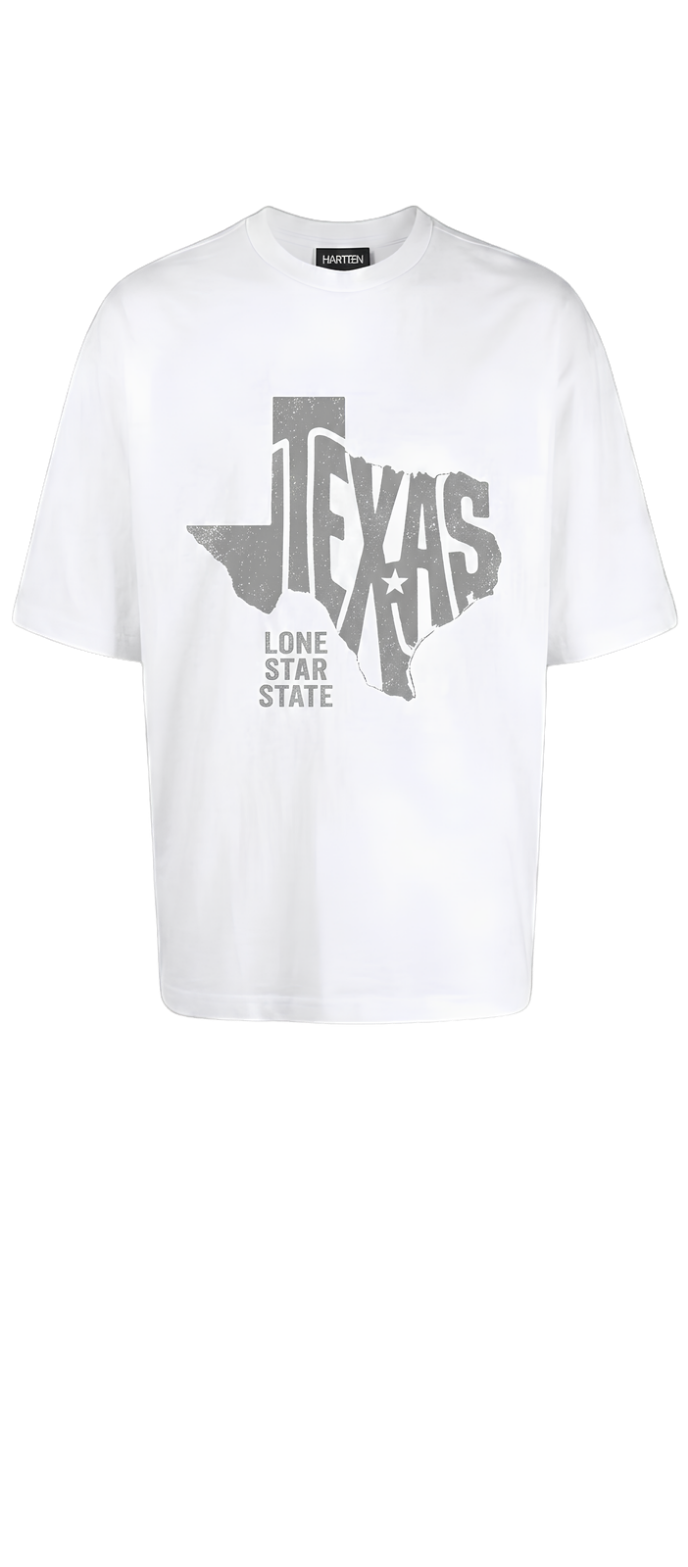 Texas Vintage Tee — Maroon Graphic T-Shirt