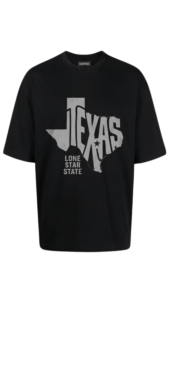 Texas Vintage Tee — Maroon Graphic T-Shirt